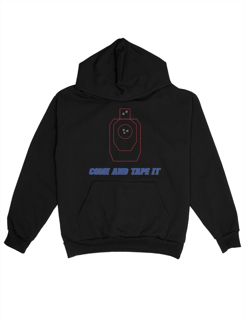 Come And Tape It Oversize Hoodie2