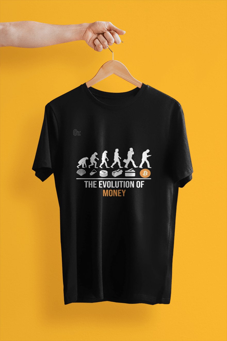 The Evolution of Money Unisex T-Shirt