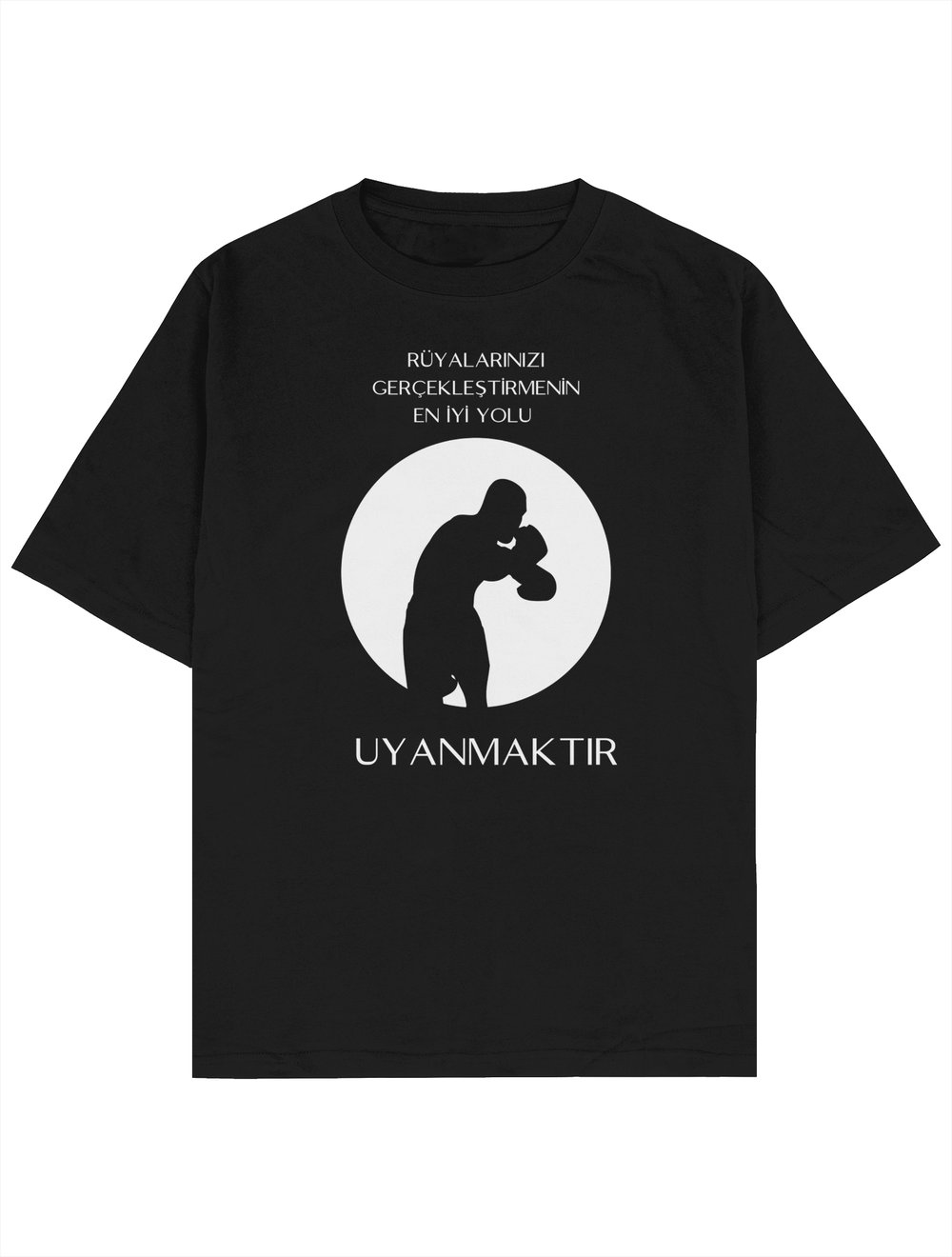 Şampiyon Tshirt Beyaz Yazı