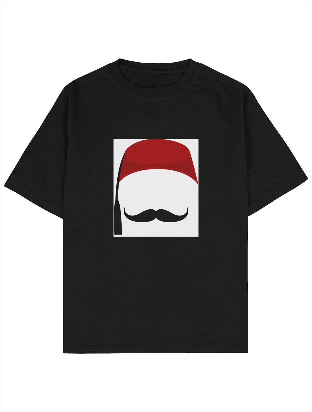 Galatalı Oversize TShirt Siyah