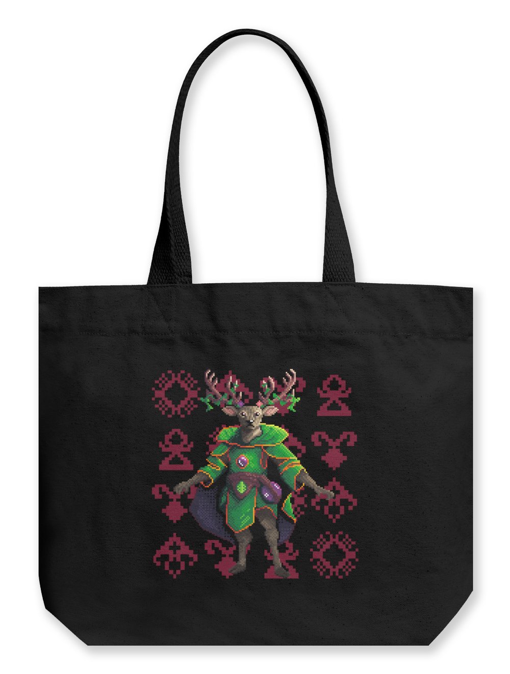Druid Deer Kanvas Çanta