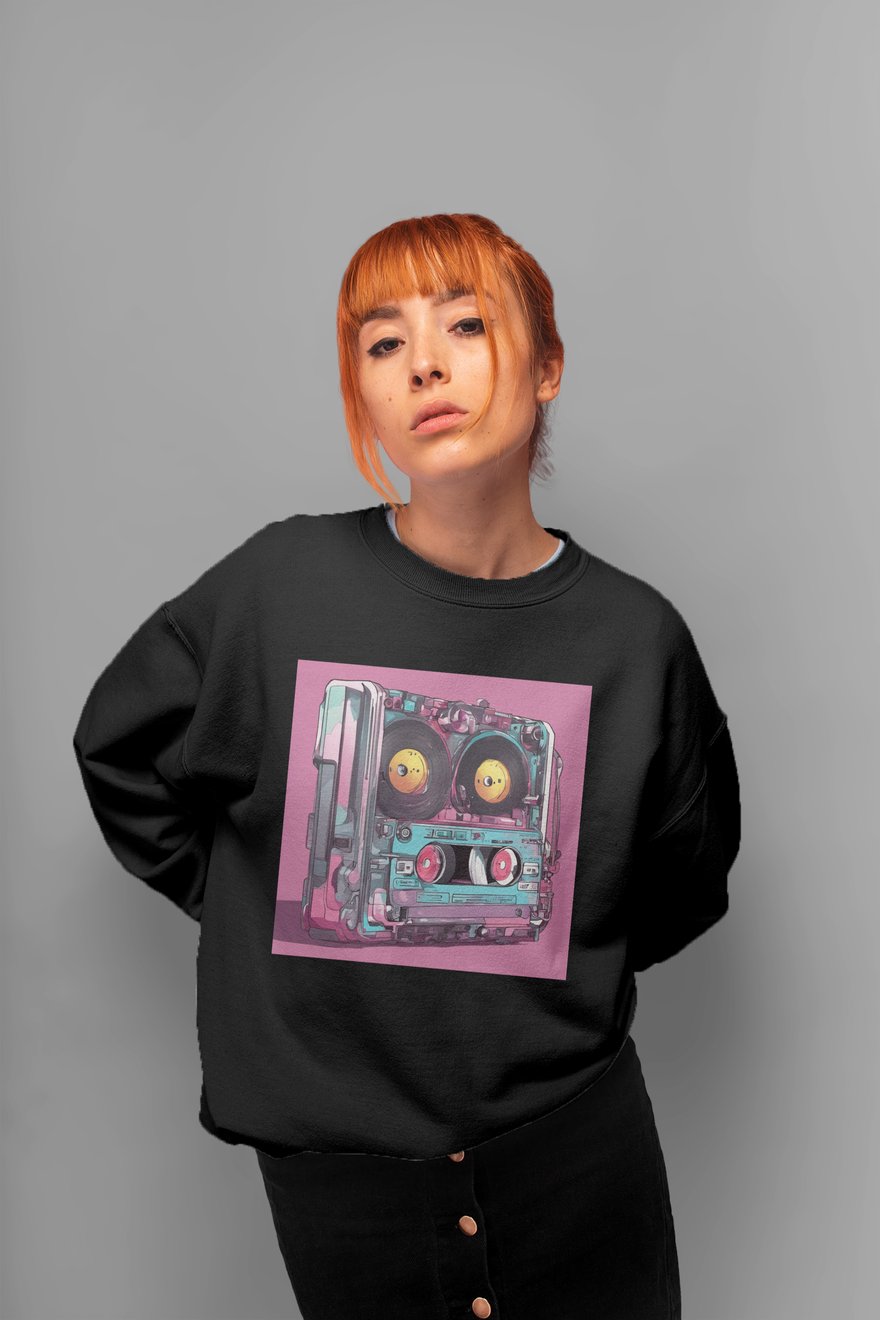 Darla Shop Sweatshirt Tape Player  5190028