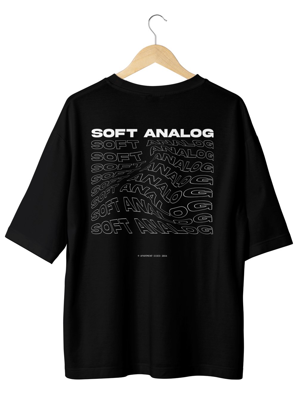 SOFT ANALOG WAVES BLACKWHITE