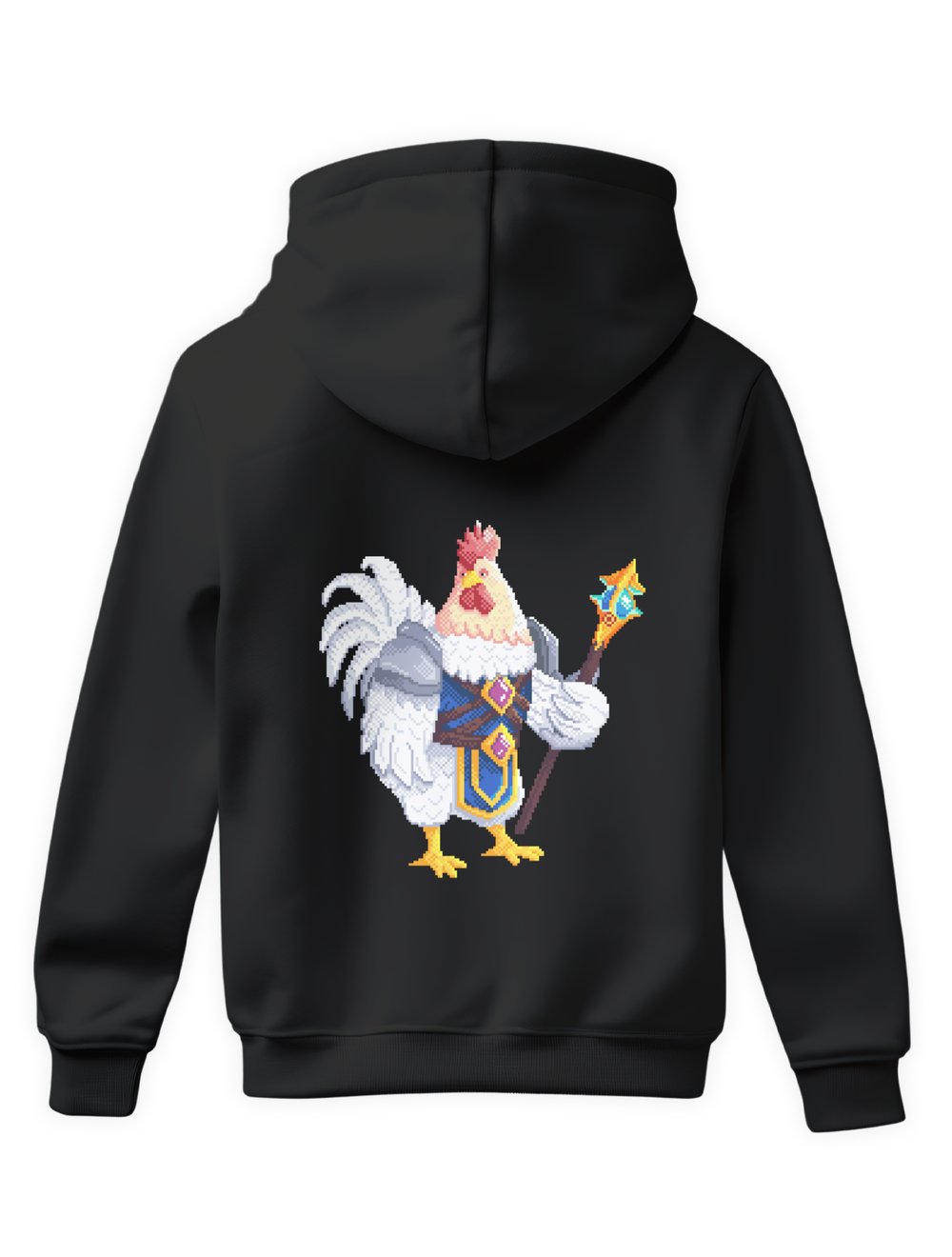 Cleric Chicken Hoodie Sırt Baskı