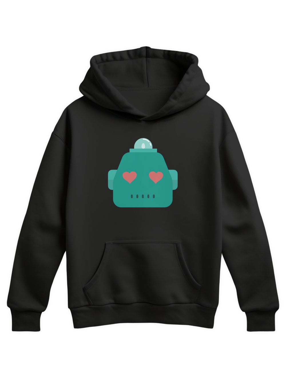 Serinletici Regular Hoodie Robot 8