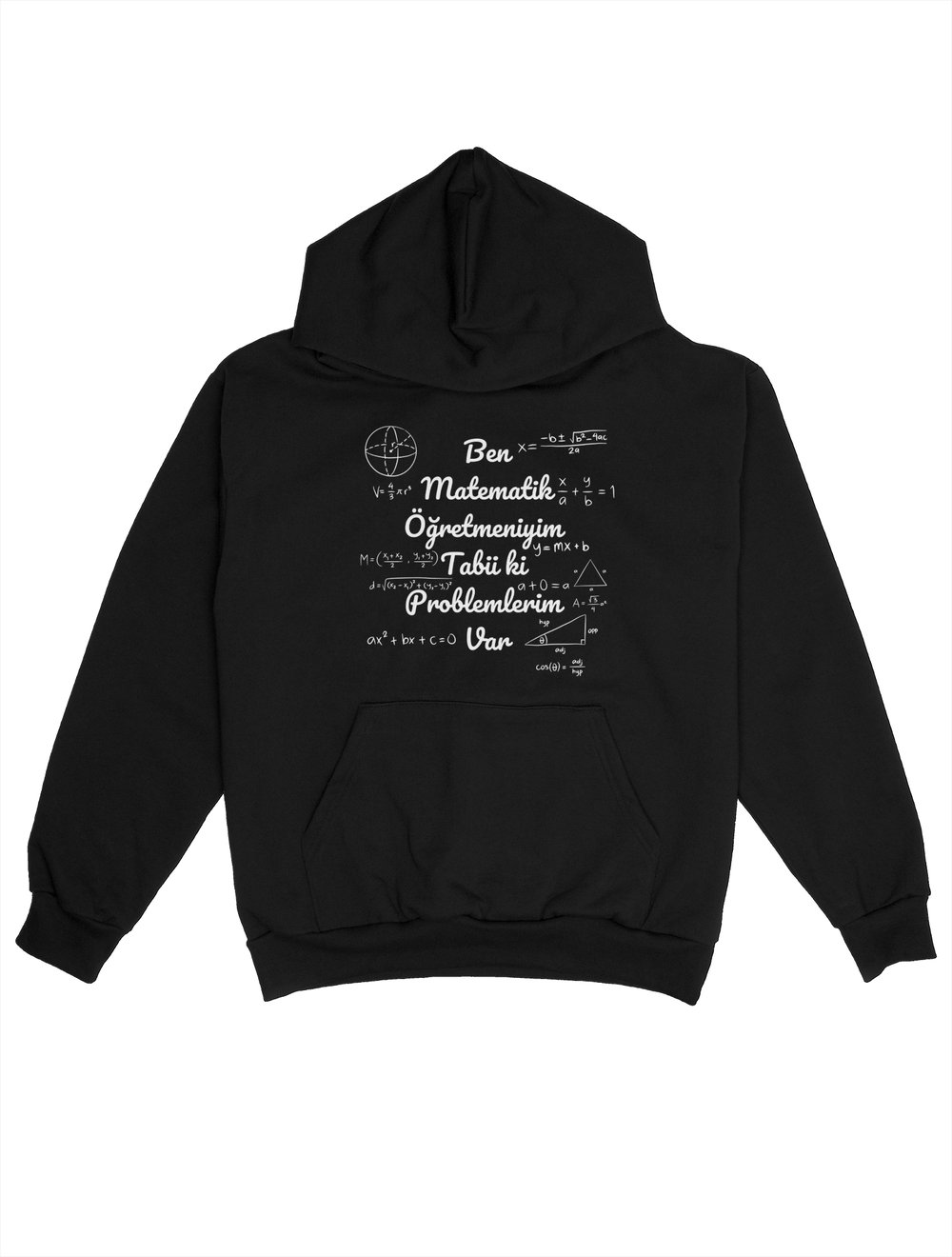 Matematik Giyim Oversize Hoodie