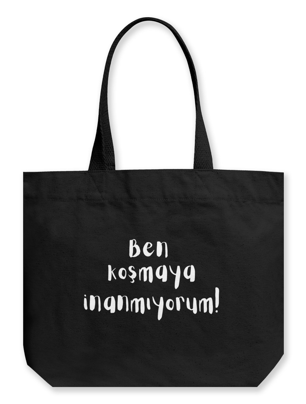 KOŞMAYA İNANMIYORUM Canvas Çanta