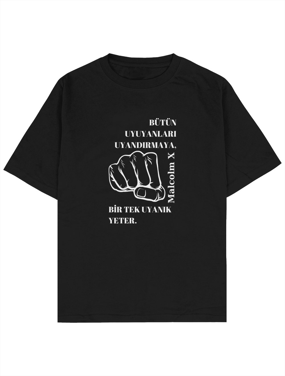 X Tshirt Beyaz Yazı