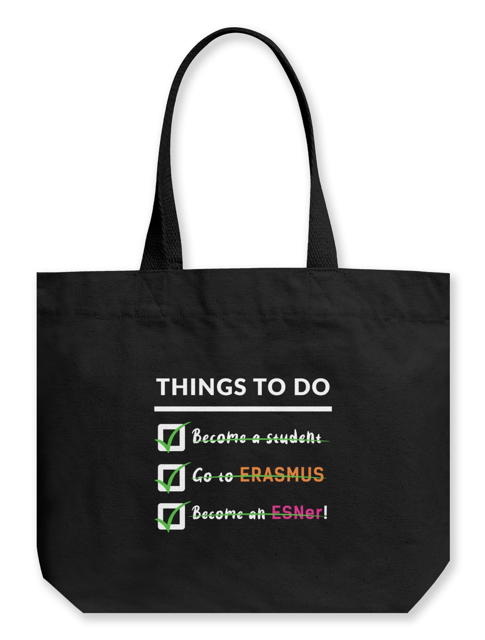 To Do List Canvas Bag