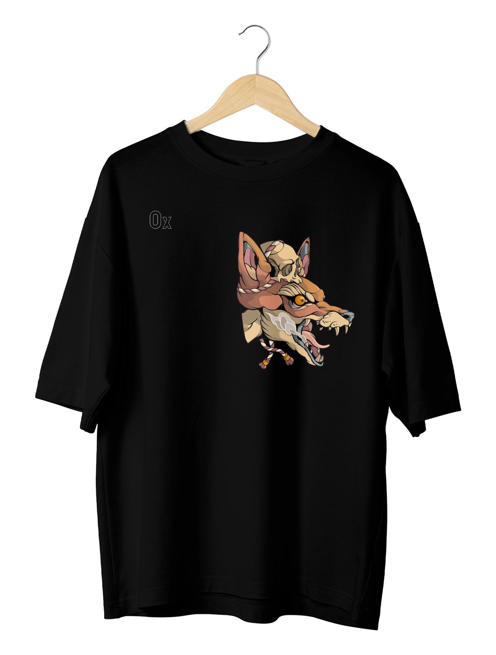 Wolf Head Unisex Oversize T-Shirt