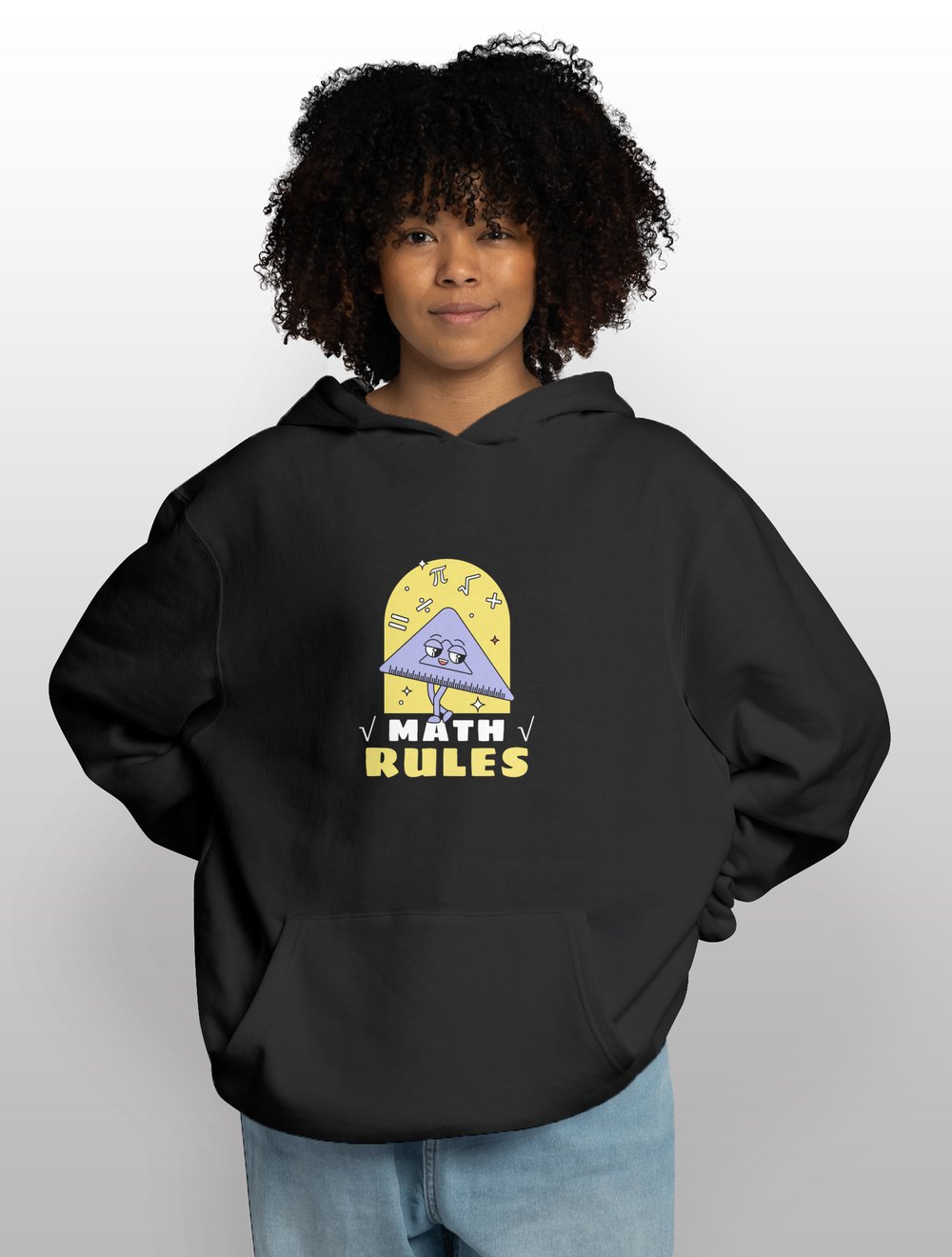 Matematik Giyim Oversize Hoodie