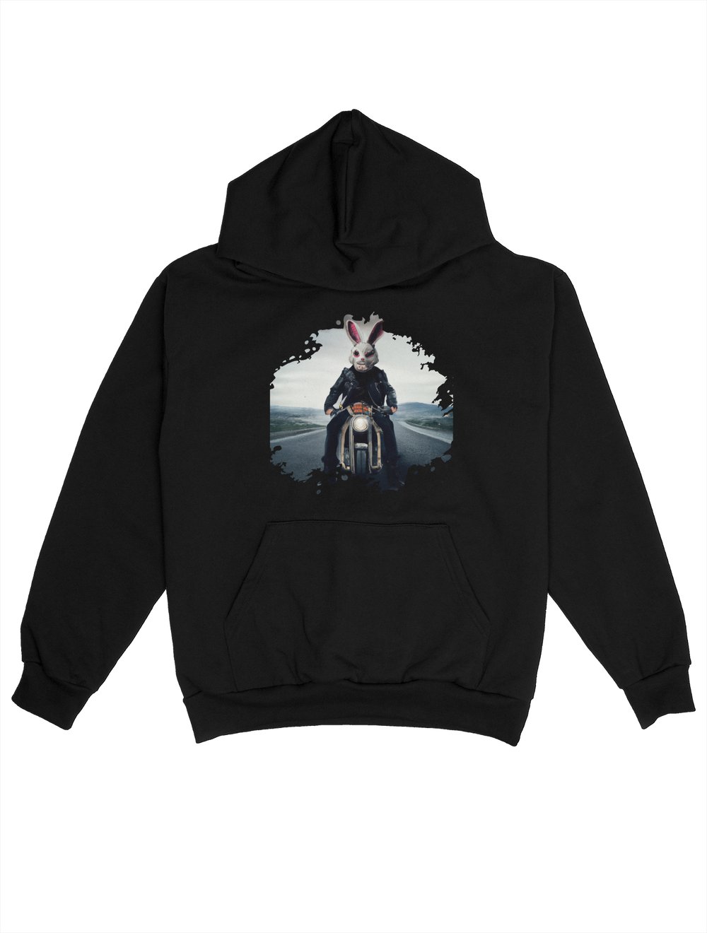 Bad Rabbit Oversize Hoodie | Yapay Zeka Tasarımları