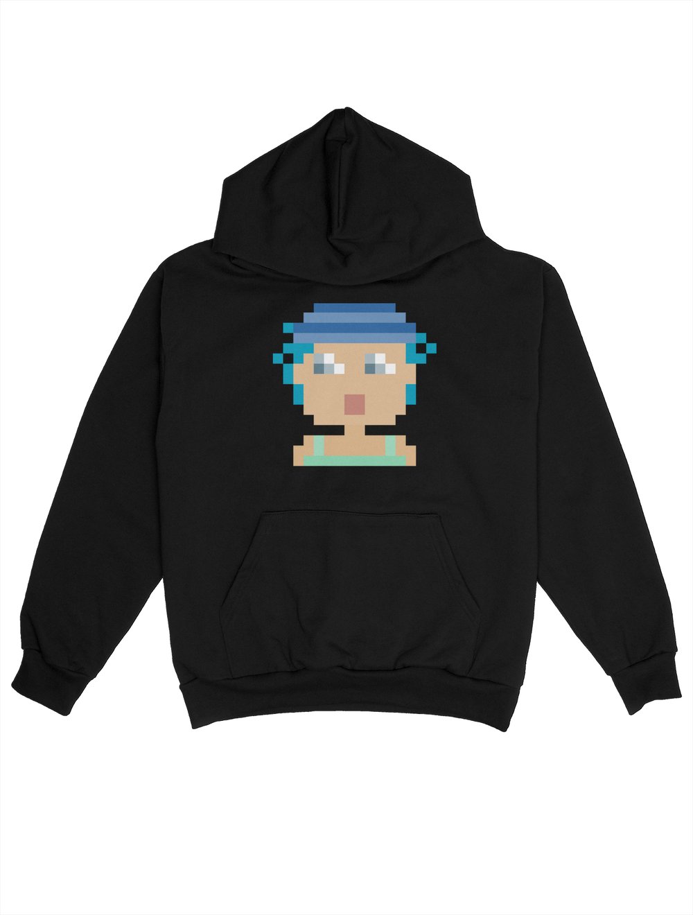 Serinletici Oversize Hoodie Pixel 5