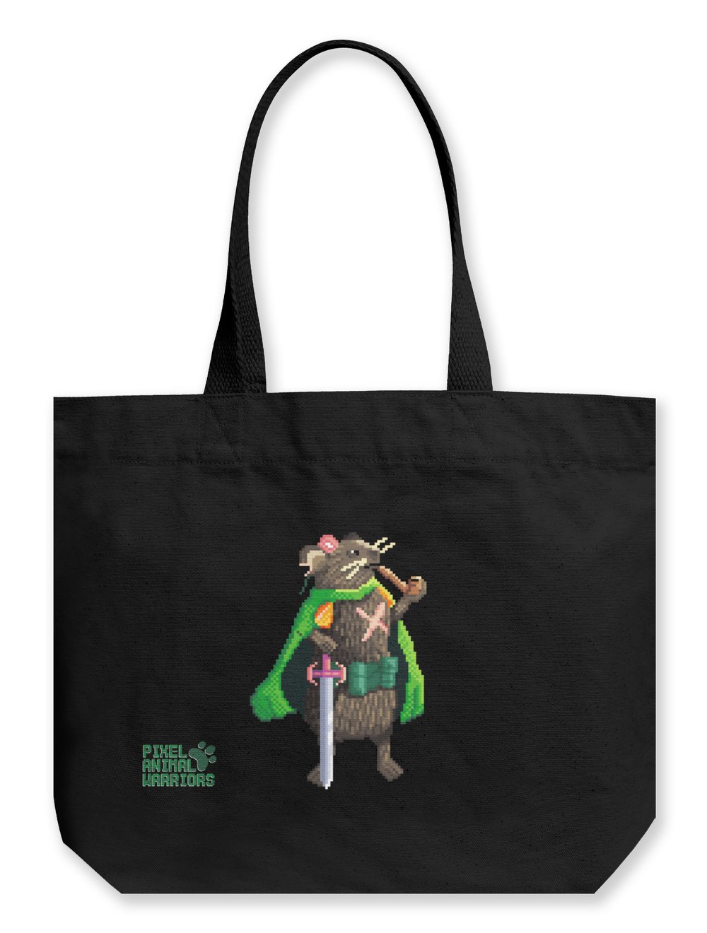 Knight Rat Canvas Çanta
