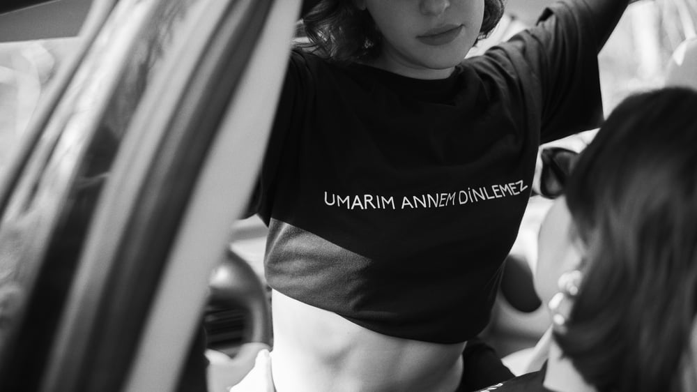 UAD Oversize Tshirt Ön Yazılı