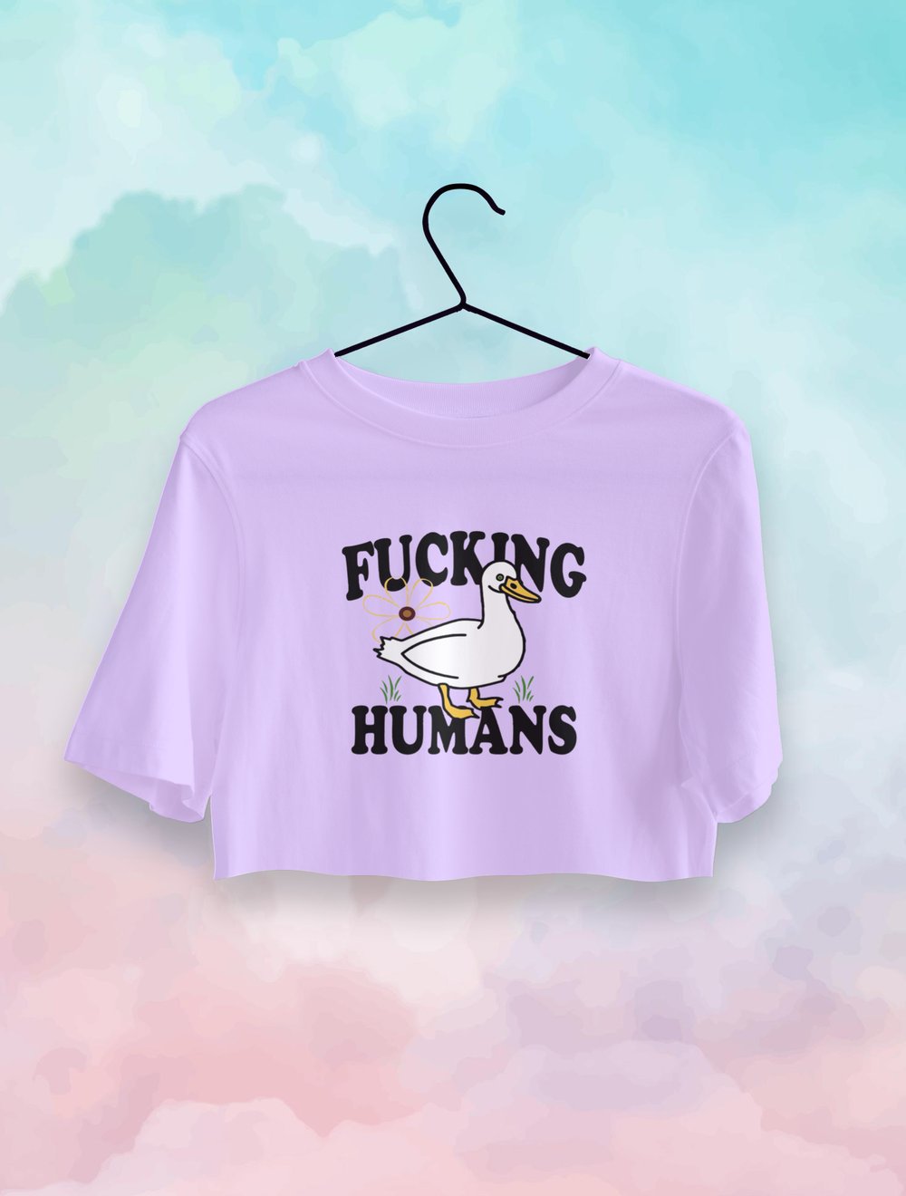 F*cking Humans Crop Top