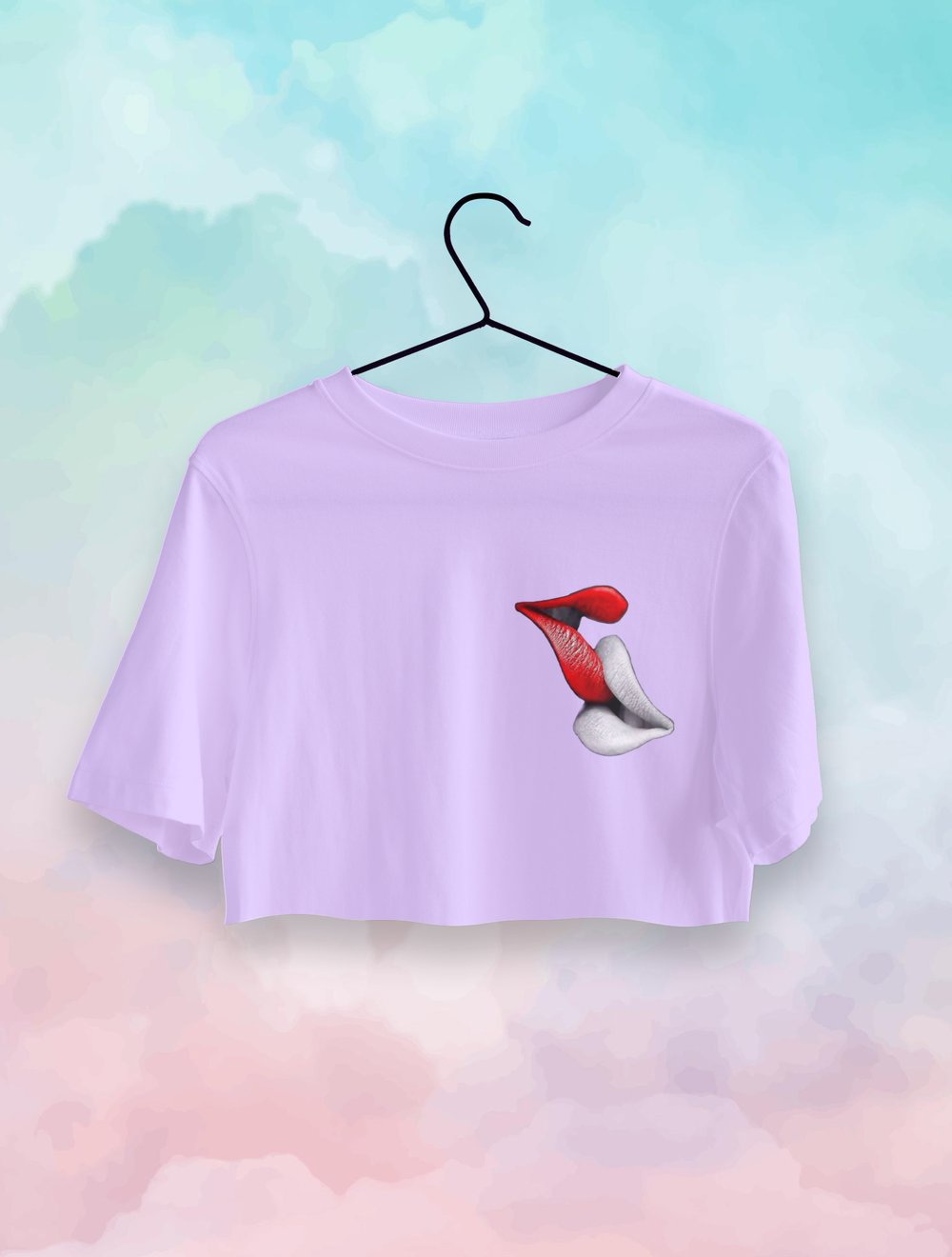 Kiss Crop Top