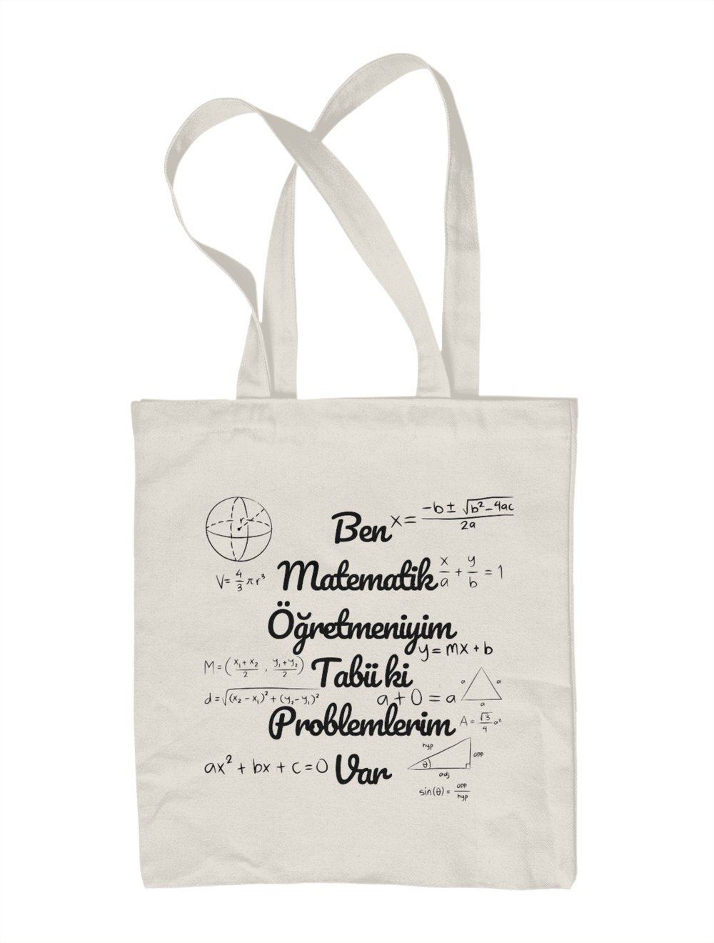 Ben Matematik Öğretmeniyim Tabii ki Problemlerim Var Bez Çanta