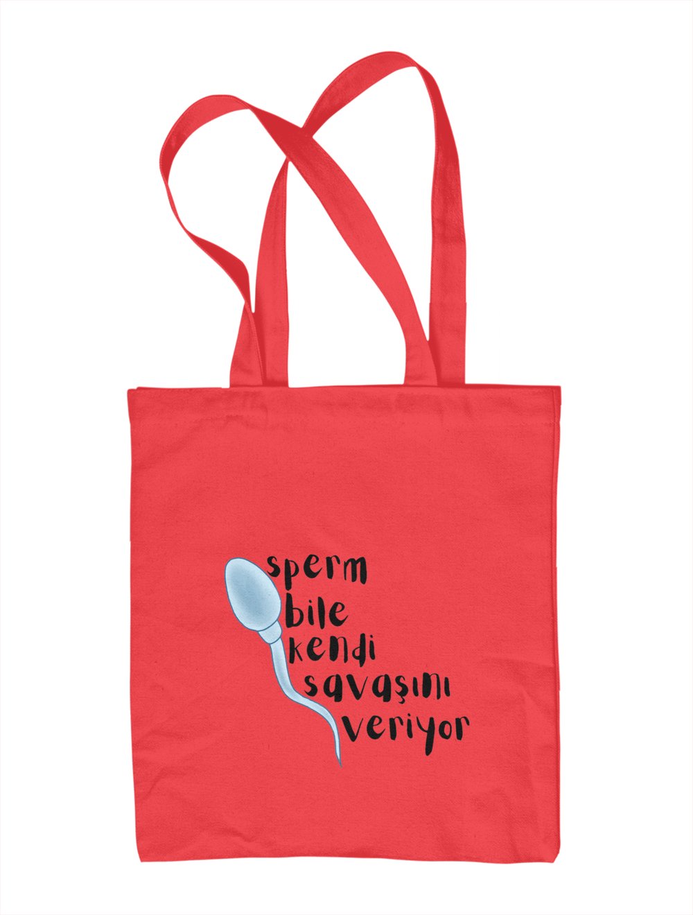 SPERM SAVAŞIYOR Bez Çanta