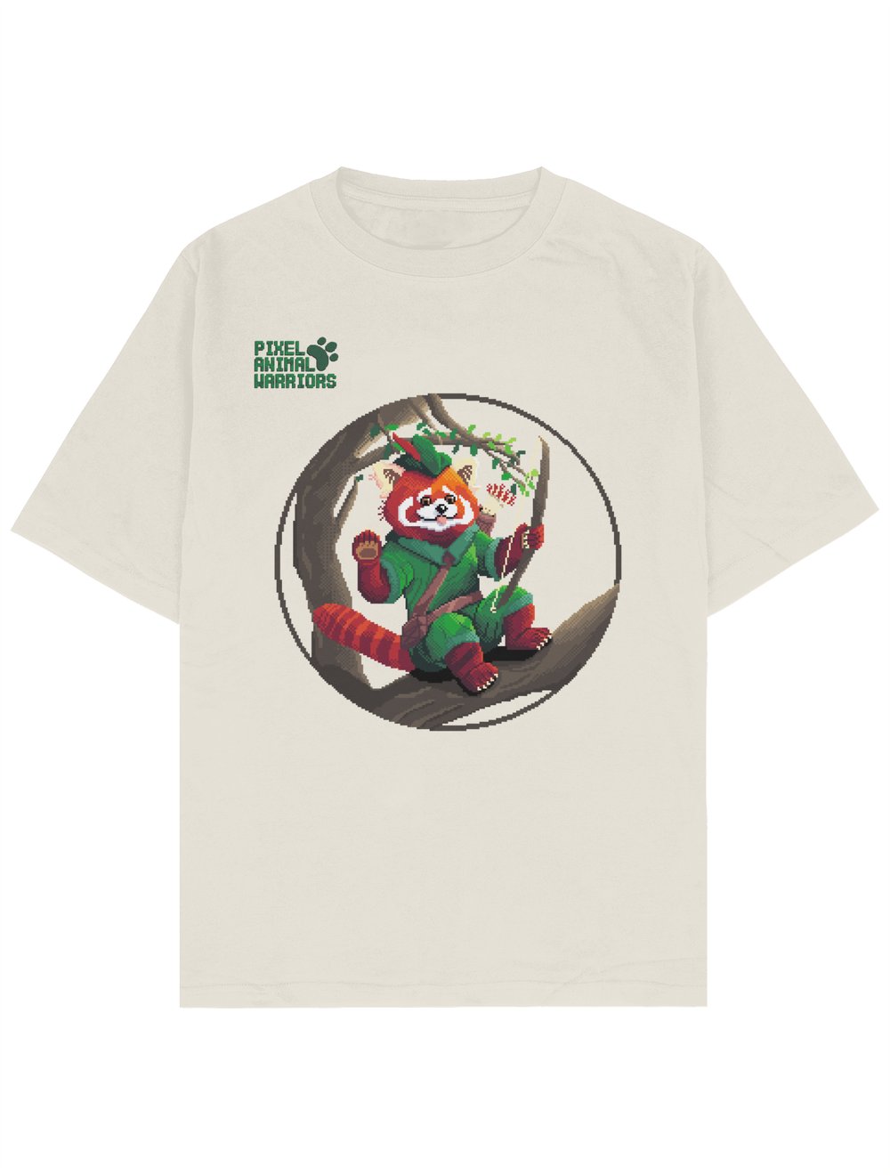 Ranger Red Panda Oversize Tshirt