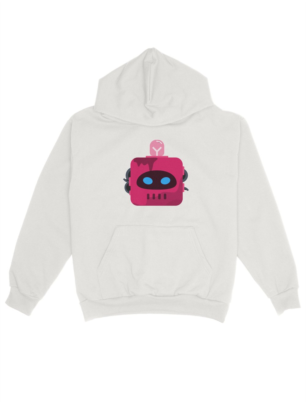 Serinletici Oversize Hoodie Robot 10