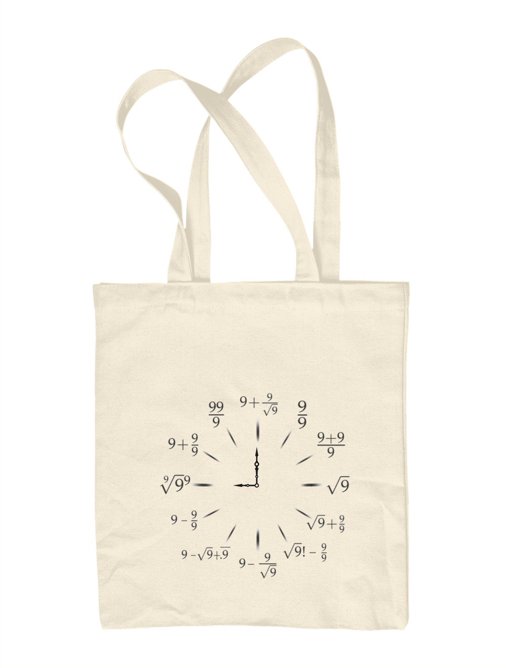 Matematik Giyim Bez Çanta