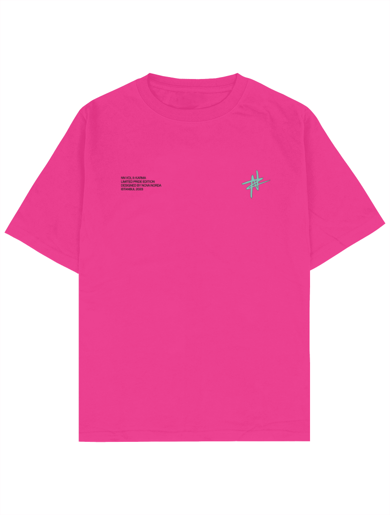 PRIDE COLLECTION PEMBE OVERSIZE TSHIRT