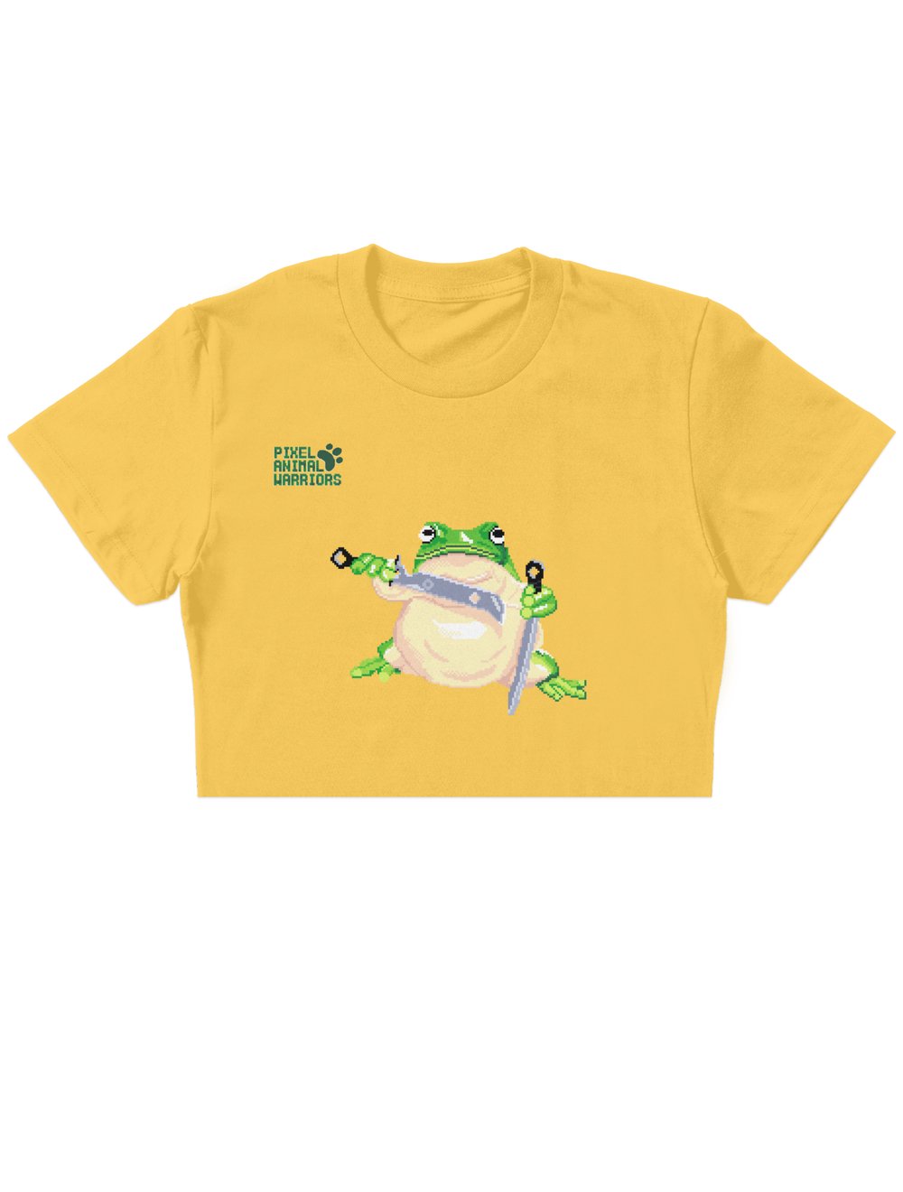 Fighter Frog Crop Top
