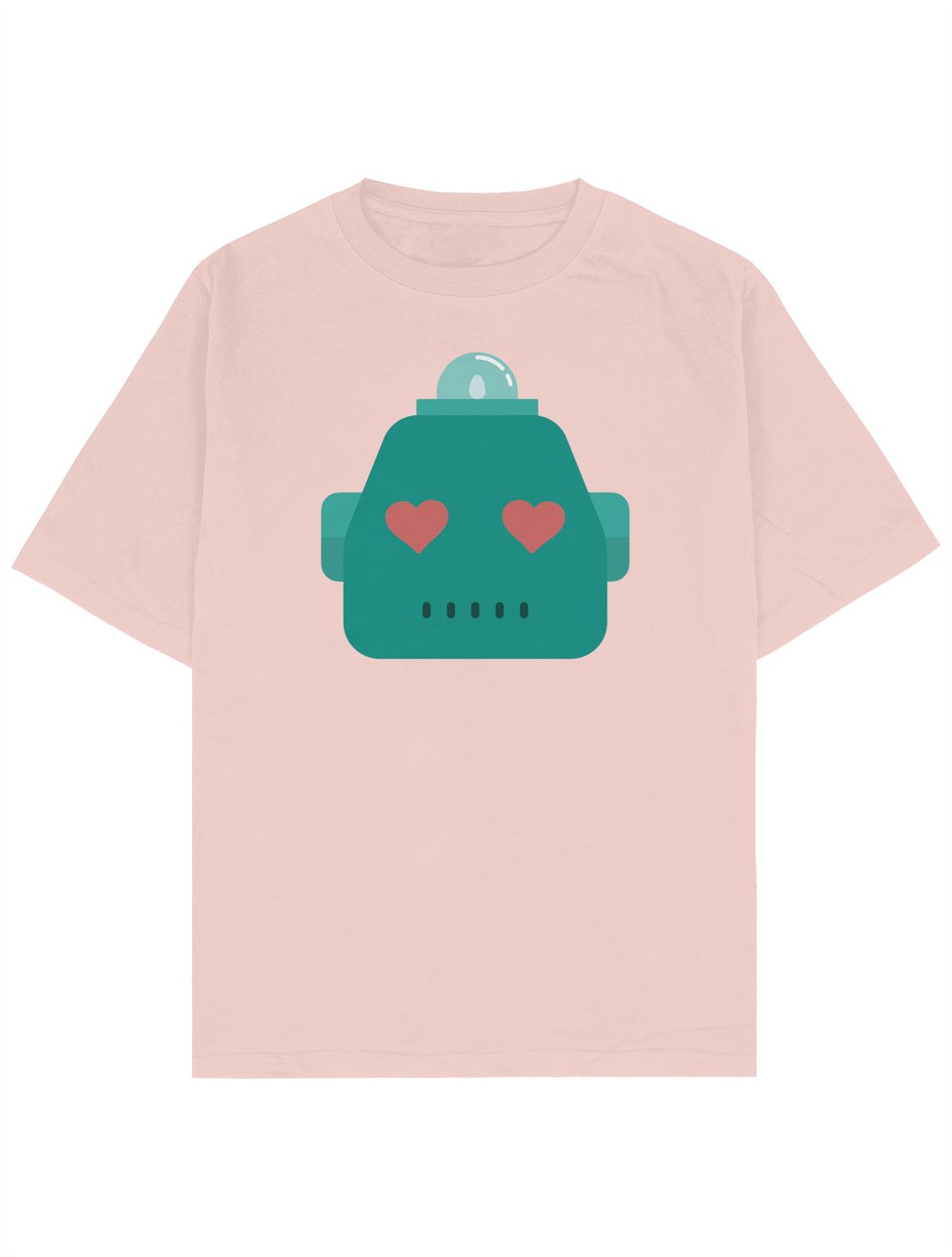 Serinletici Oversize TShirt Robot 8