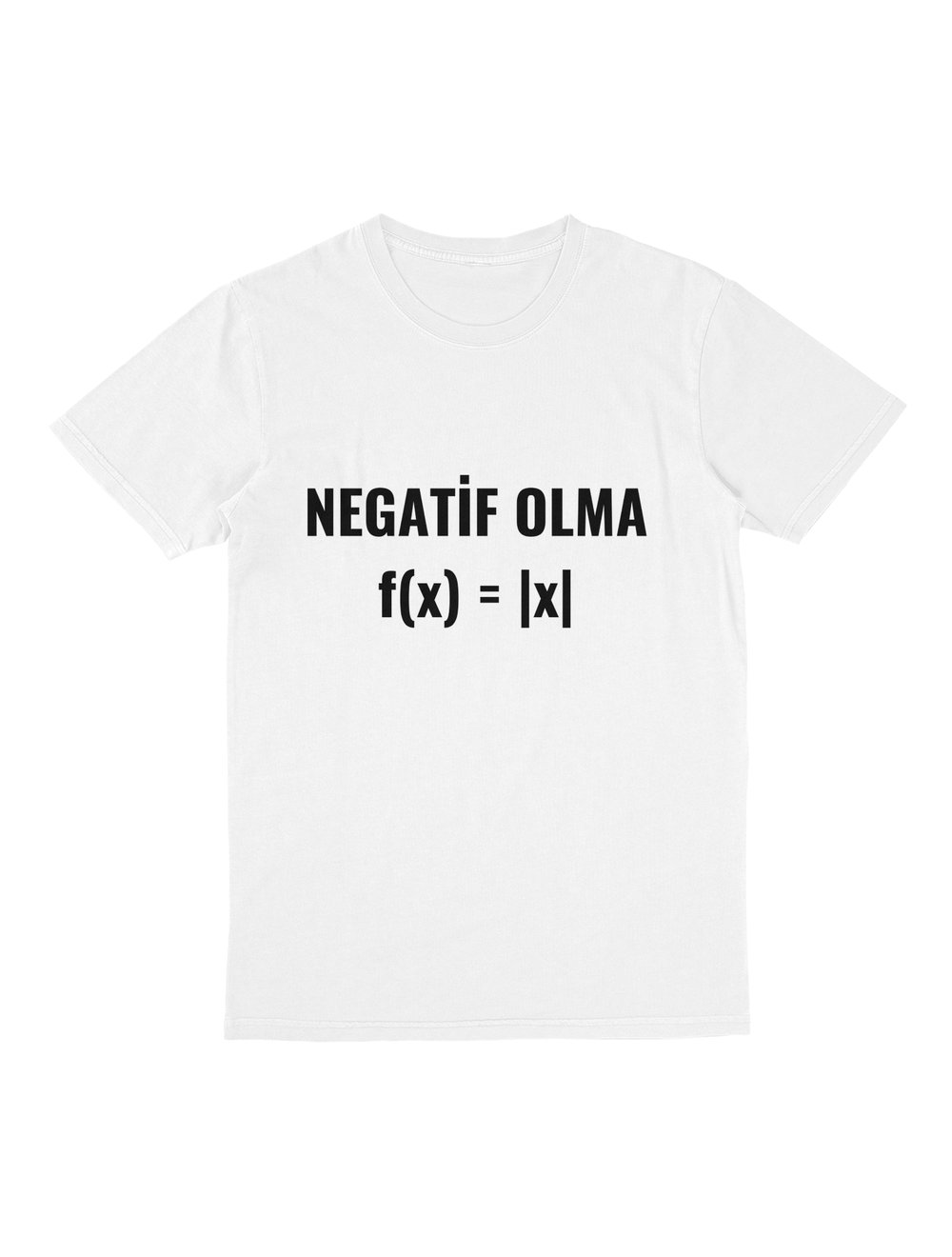 Matematik Giyim Easy Collection TShirt Negatif Olma