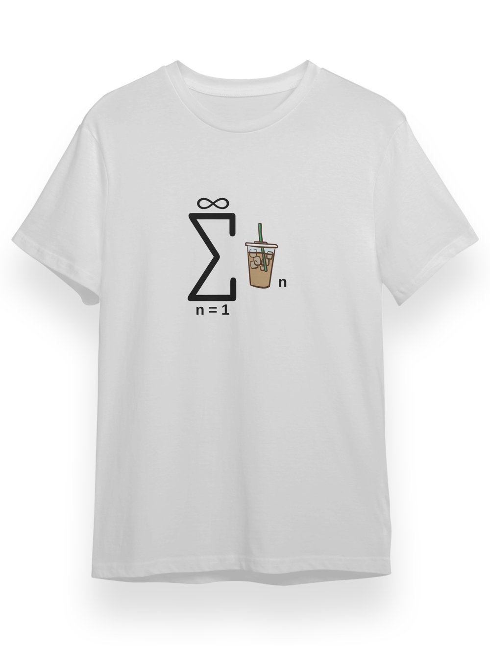 Matematik Giyim TShirt Kahve Seven Hocalar