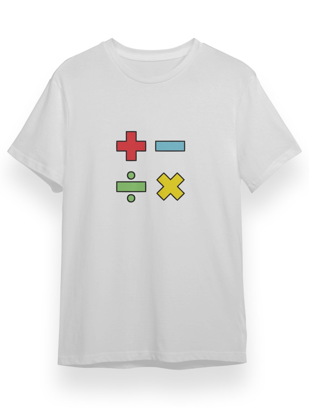 Matematik Giyim TShirt 4 işlem