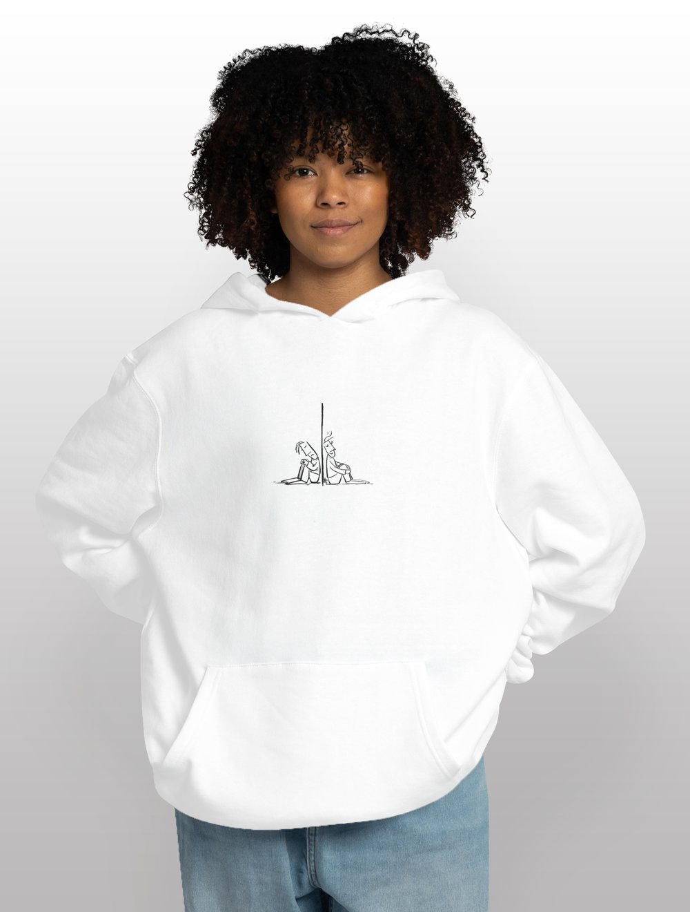 Düşünceler Oversize Hoodie