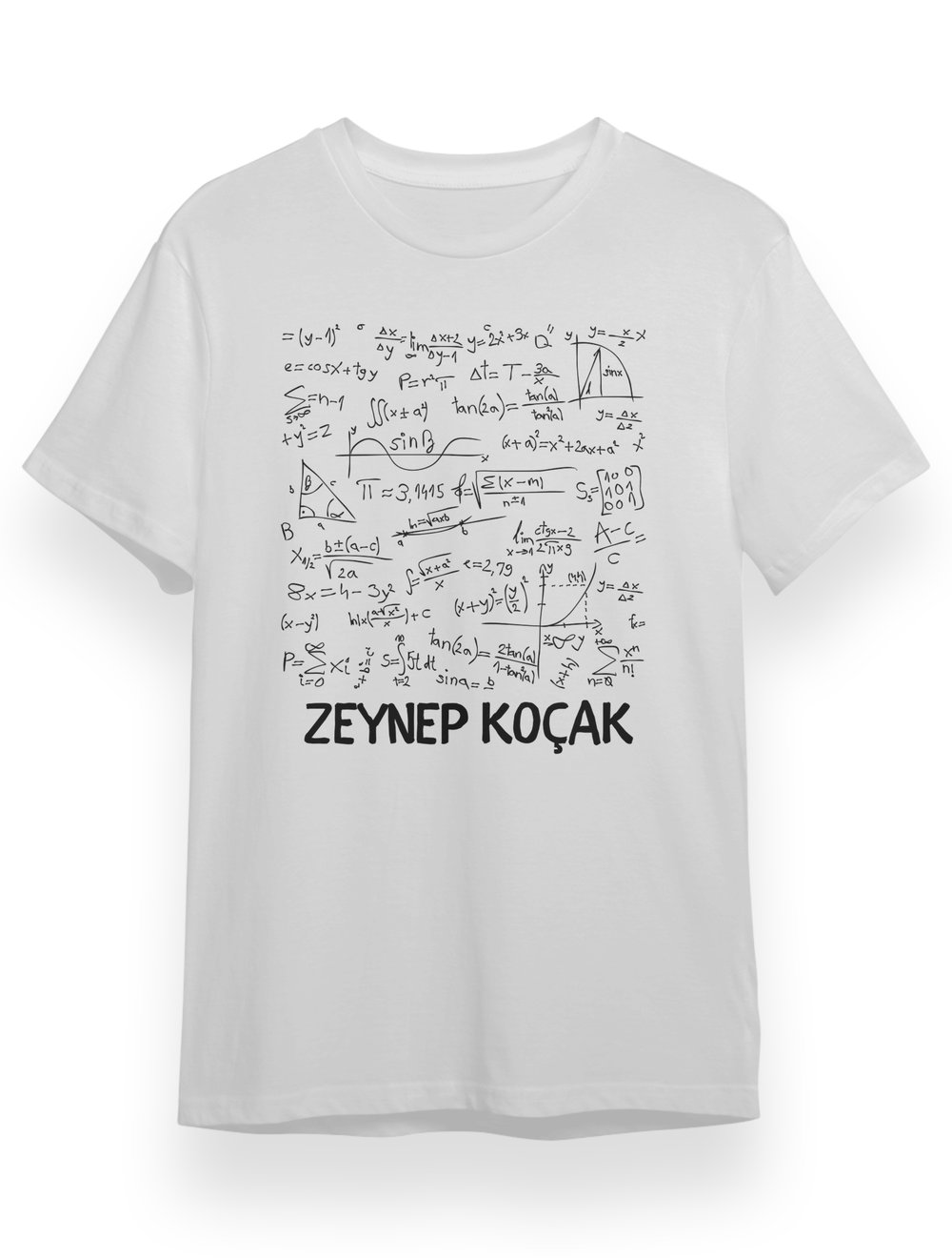 Matematik Giyim TShirt Özel Tasarım