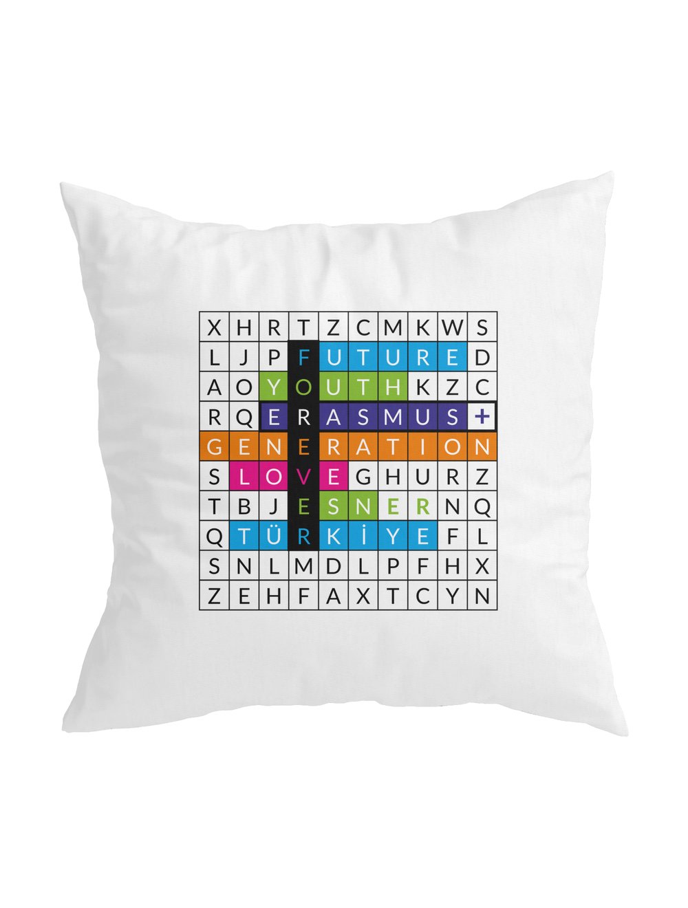 Crossword Pillow
