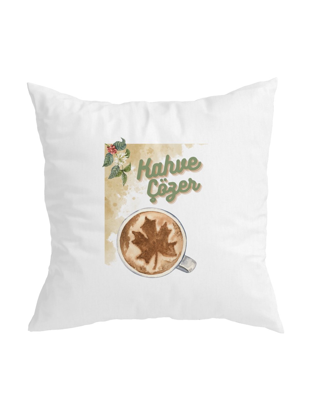 Kahve Çözer Yastık