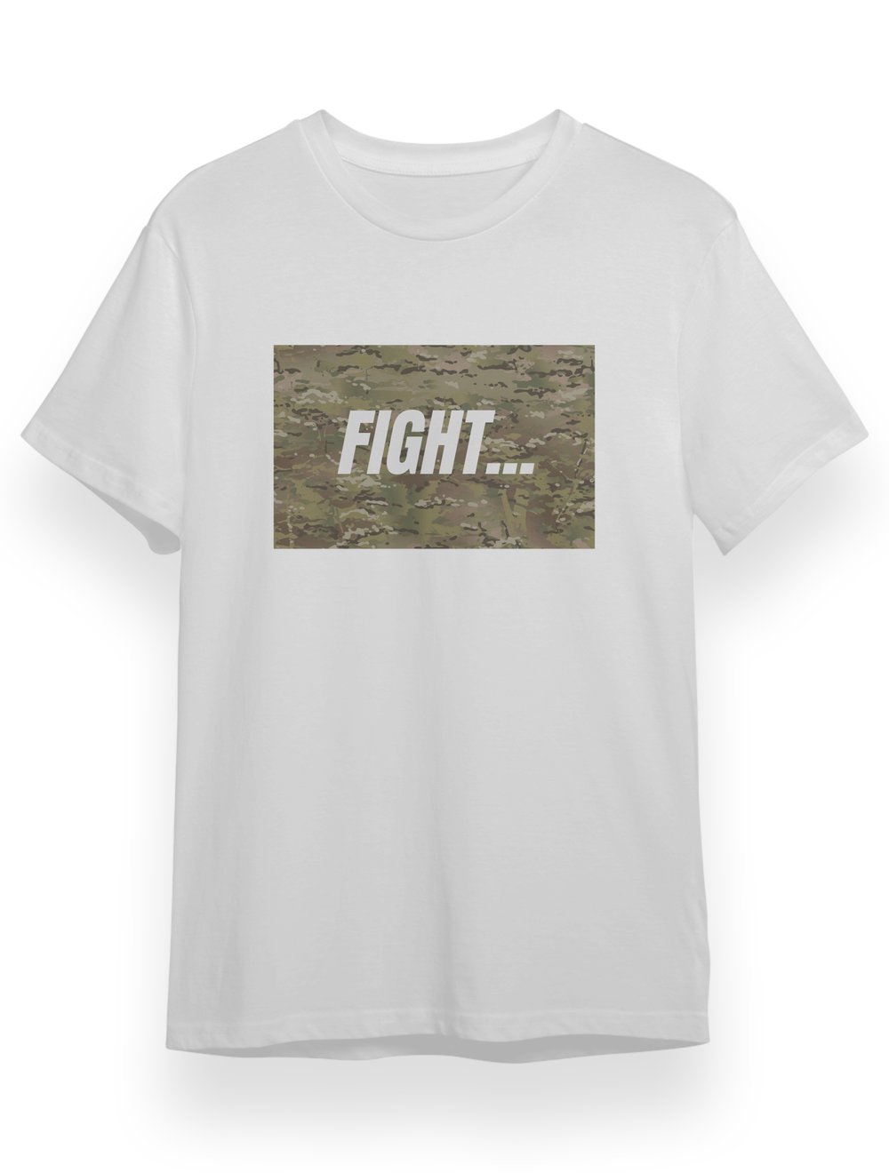 FIGHT T-Shirt MULTİCAM