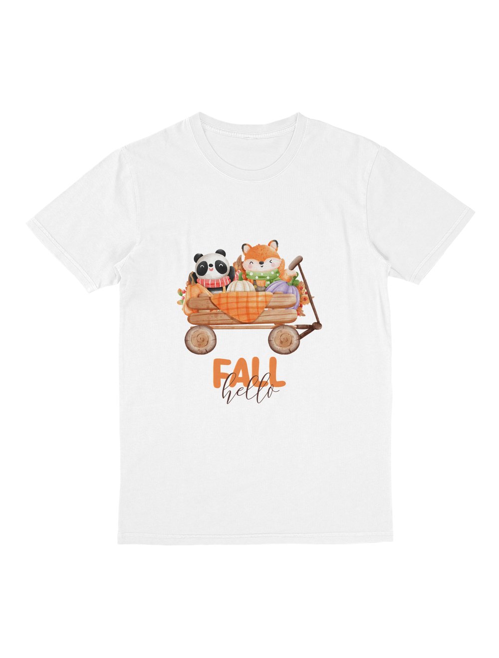 Panda ve Tilki Tshirt