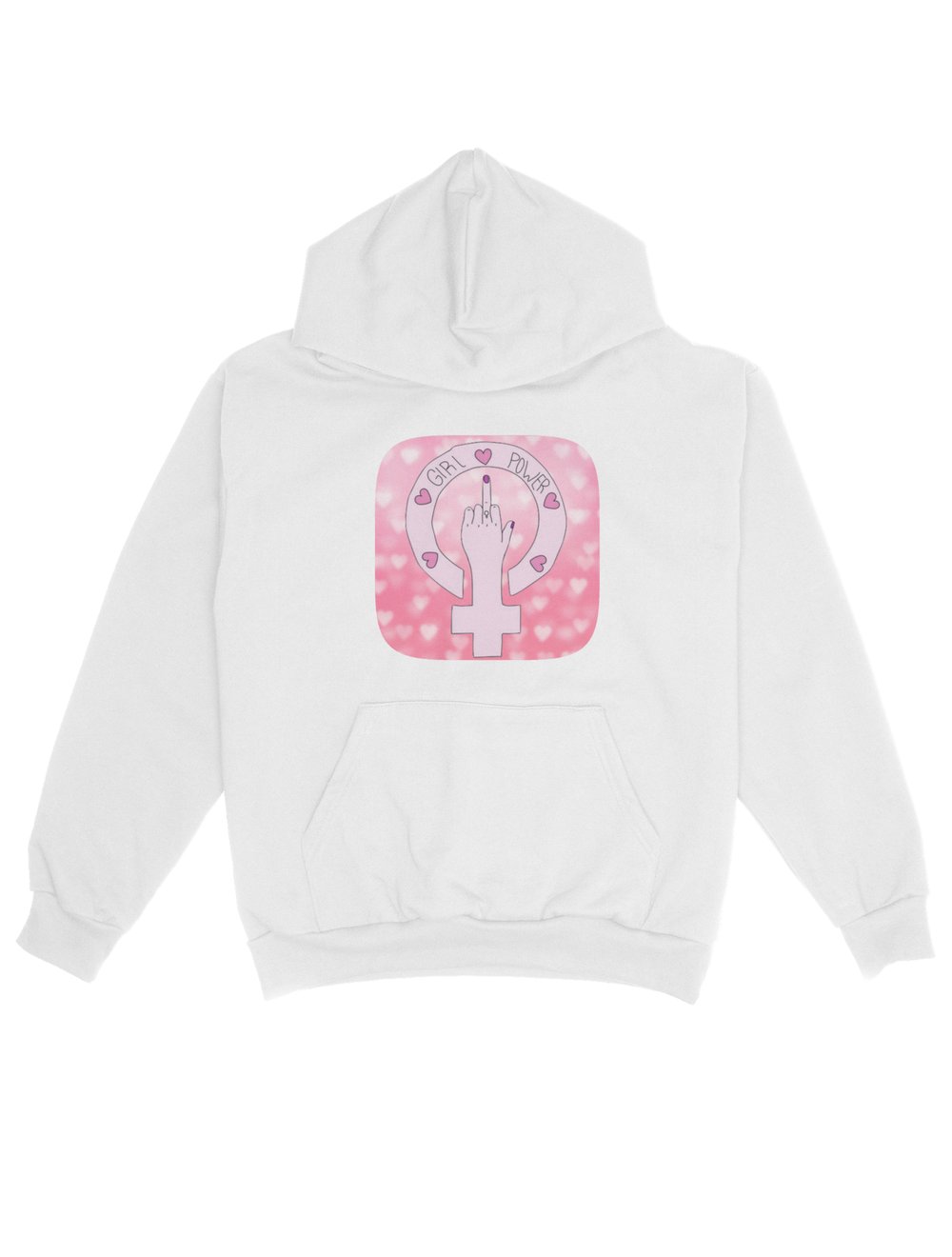 Darla Shop  Girl Power Oversize Hoodie 7201900