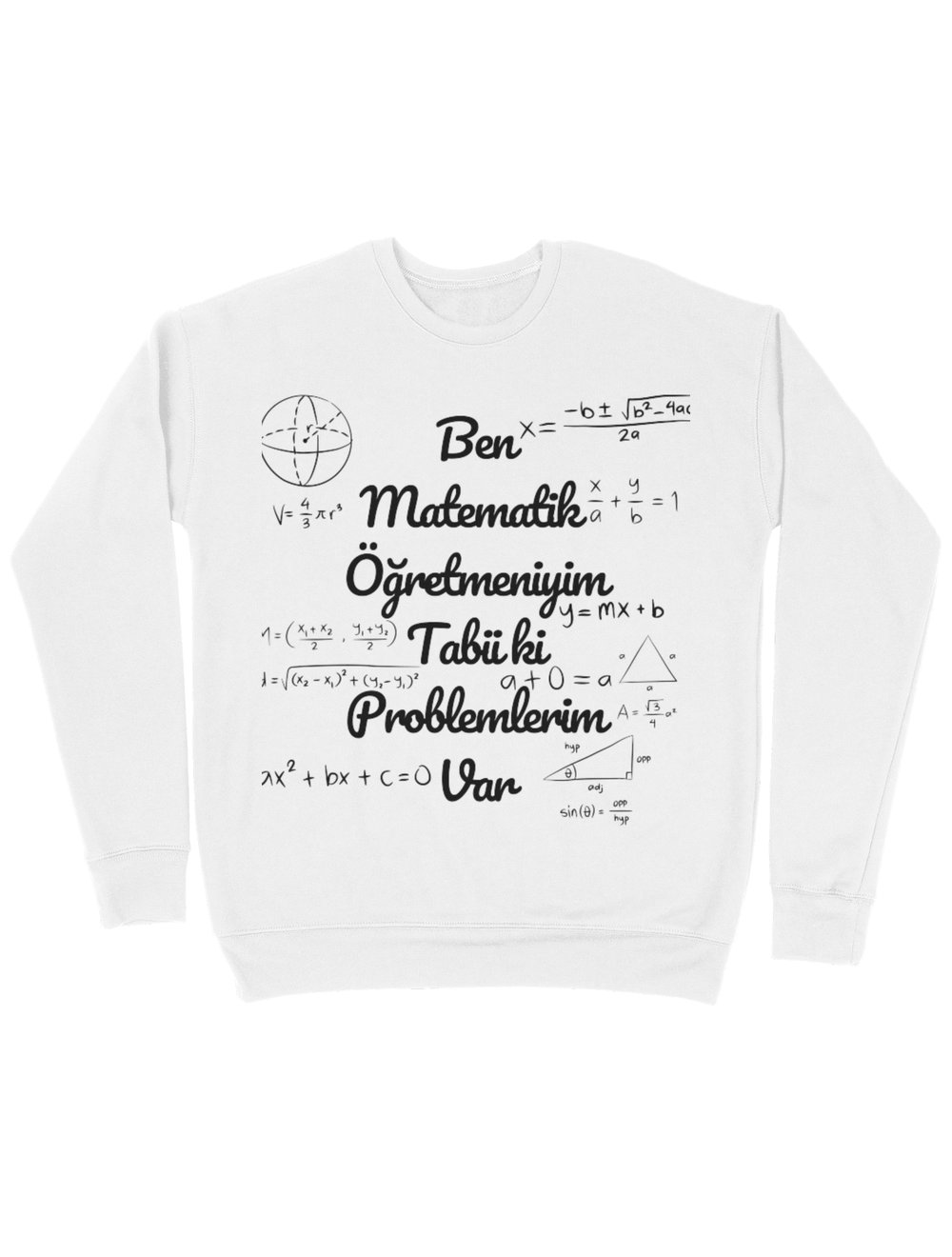 Matematik Giyim Sweatshirt