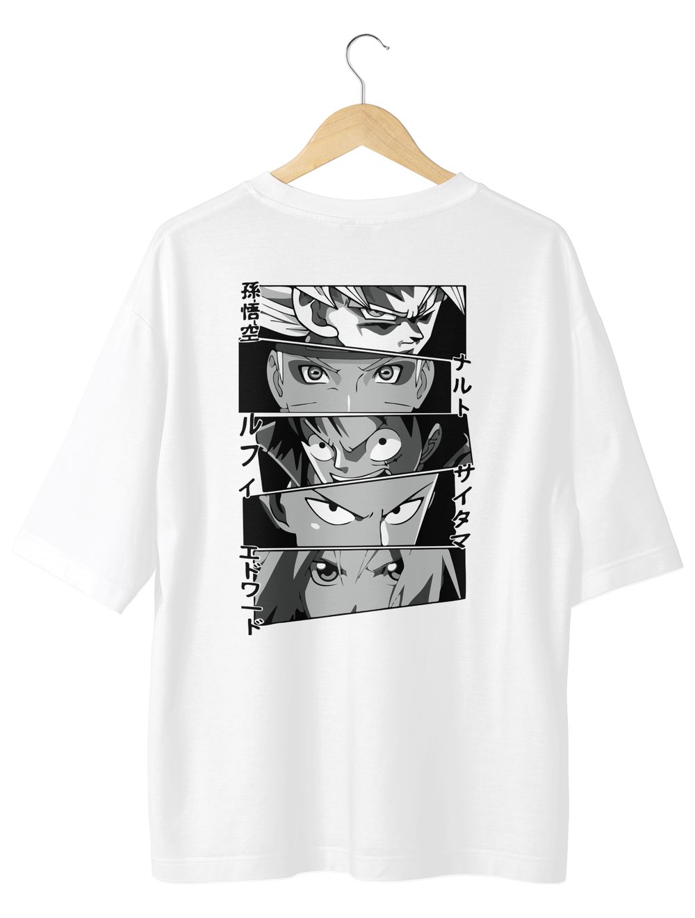 SOF Anime Baskılı Oversize TShirt