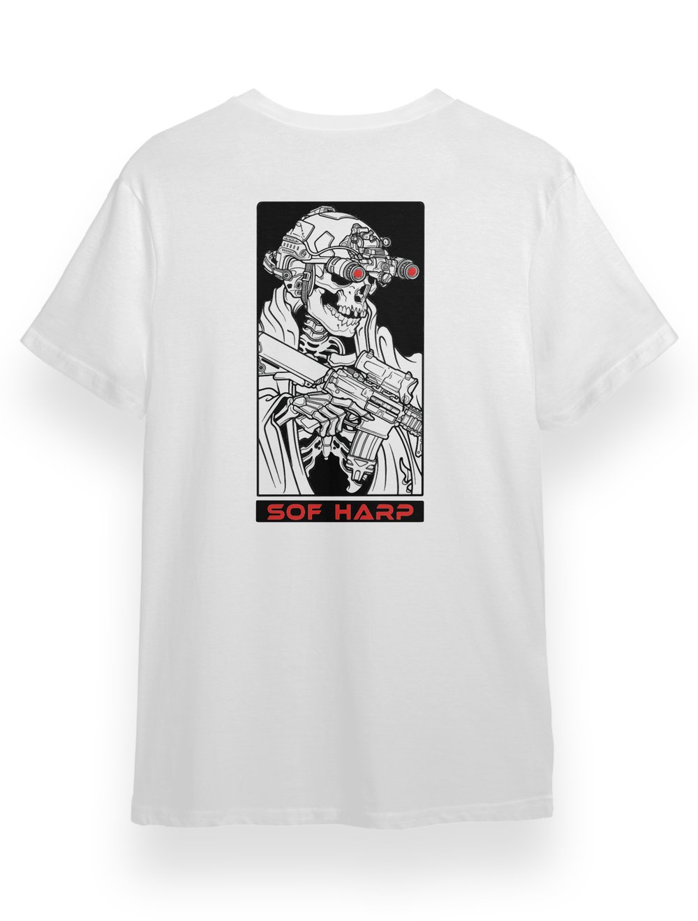 SOF İskelet sırt Baskılı TShirt