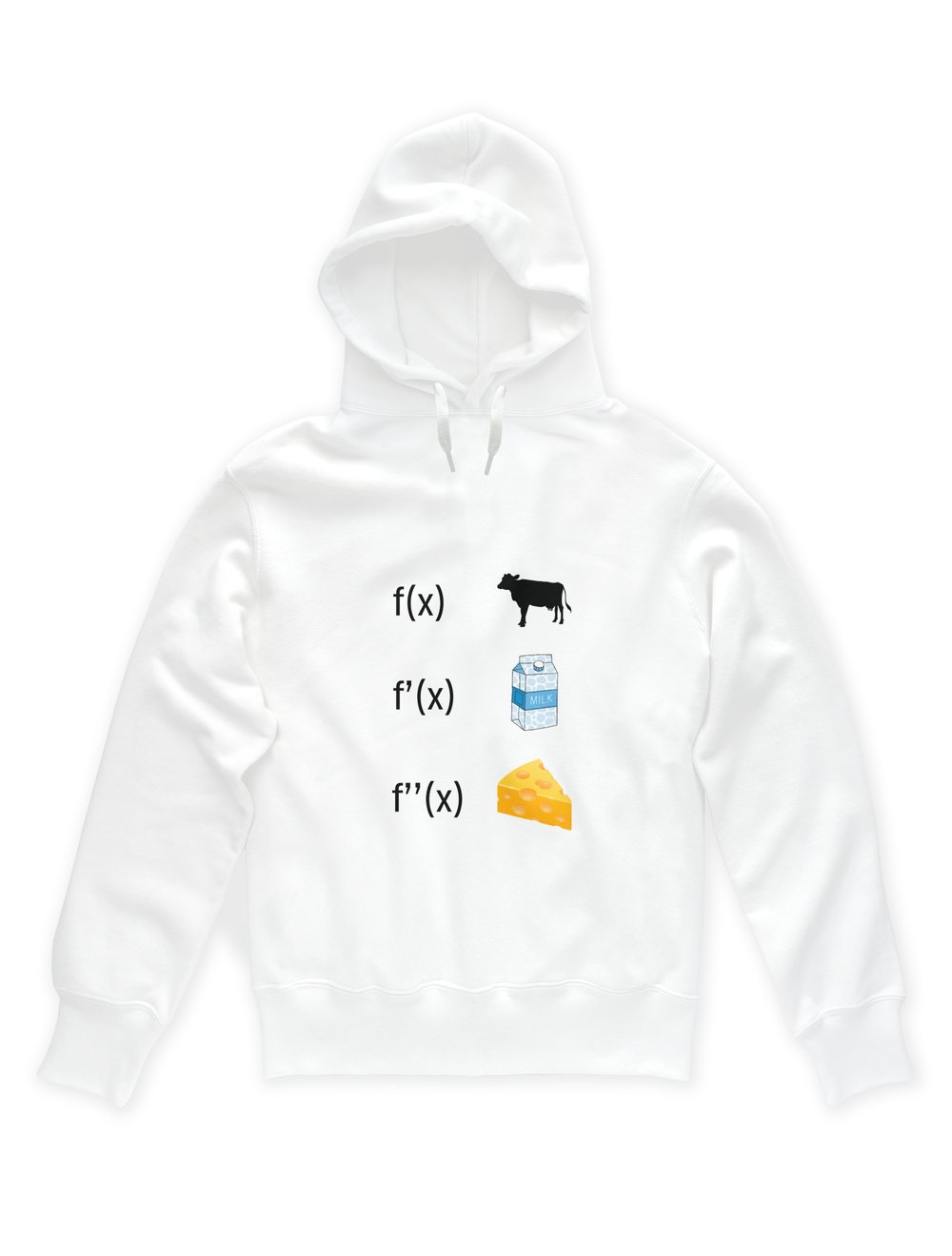 Matematik Giyim Hoodie Peynirin evrimi