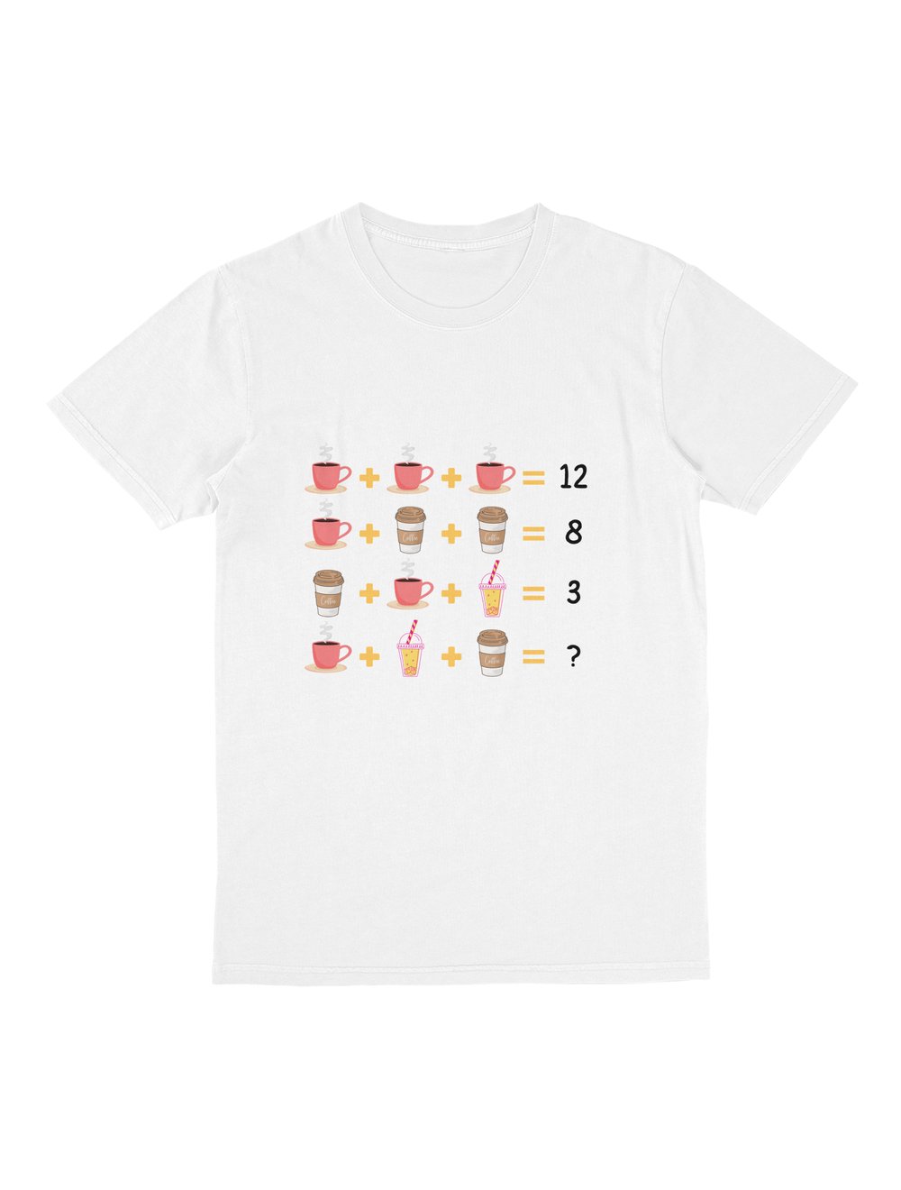 Matematik Giyim Easy Collection TShirt Kahveler
