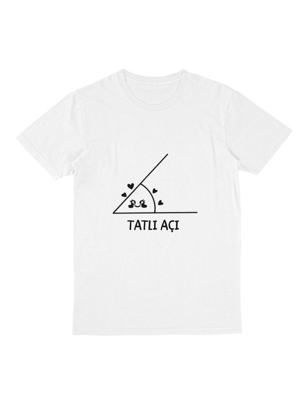 Matematik Giyim Easy Collection TShirt Tatlı Açı