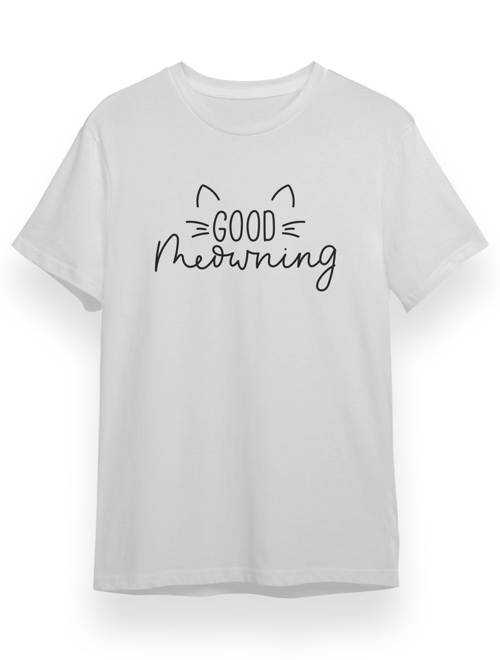 SOF TShirt Good Morning cat