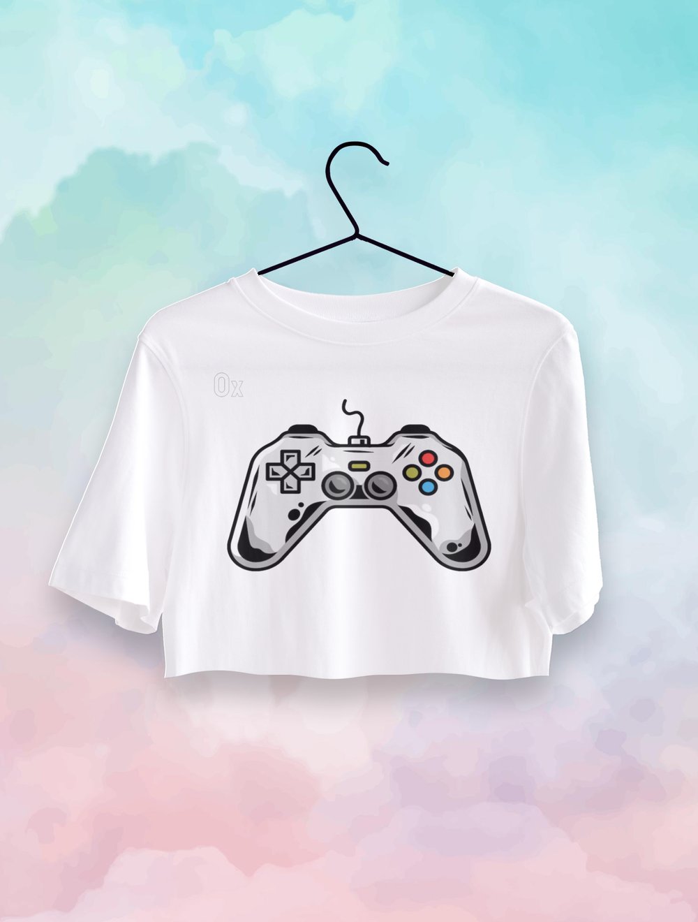 Game Console Crop Top