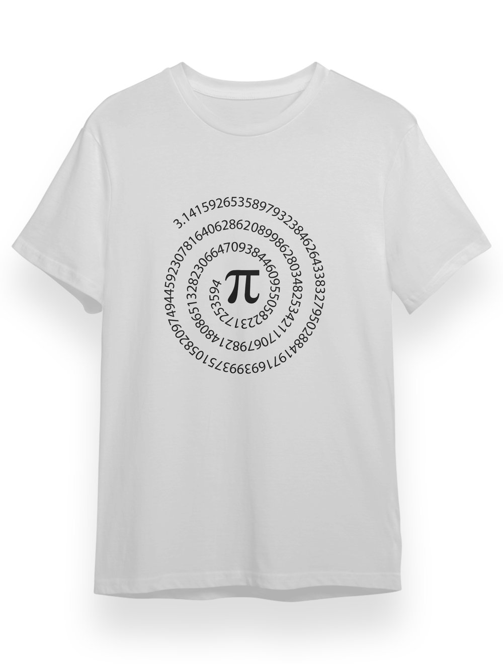 Pi sayısı siyah  TShirt