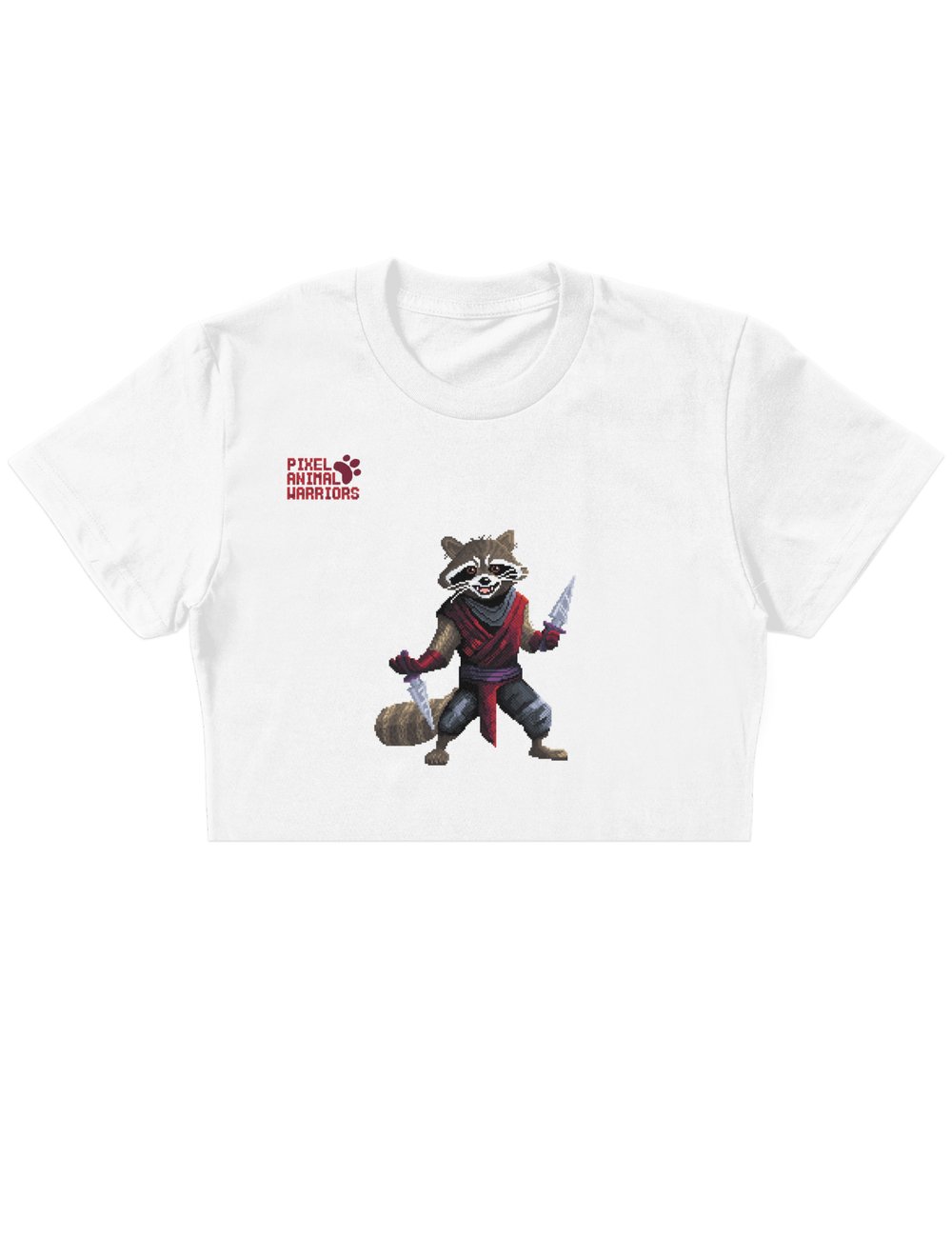 Rogue Raccoon Crop Top