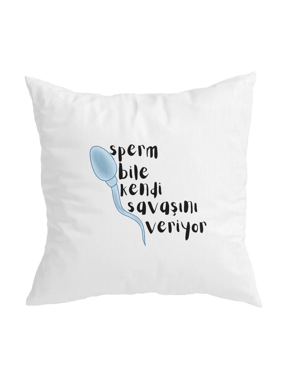 SPERM SAVAŞIYOR Yastık